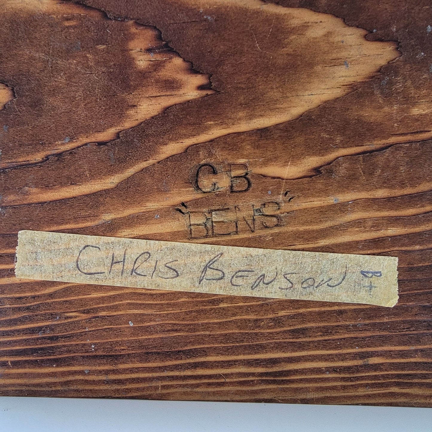 Hand-Crafted Wood Treasure Chest Box Signed