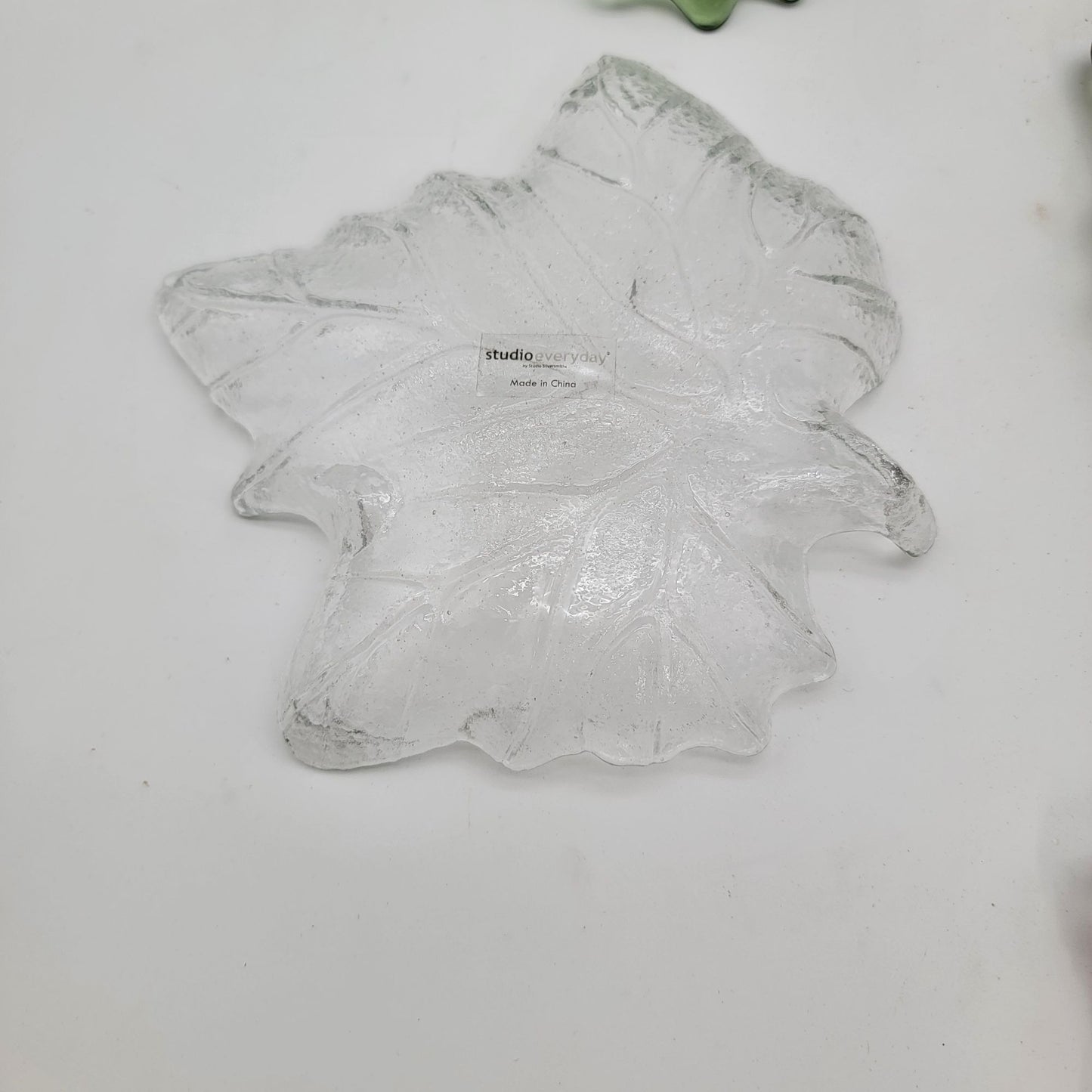 Leaf Glass Dish Set 7 Pieces