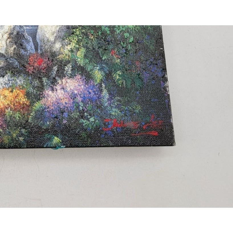 Stunning "Moonlit Landscape" Canvas Painting  James Lee