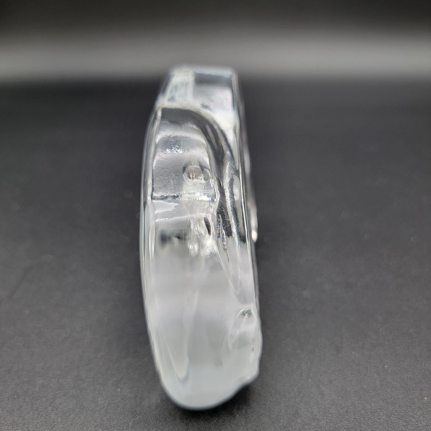 Cristal D'Arques France Dolphin Glass Paperweight