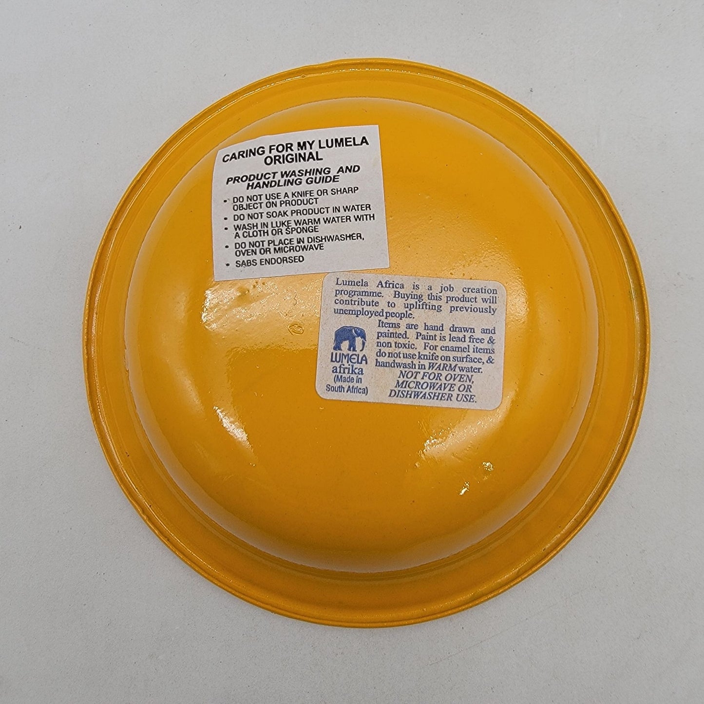 5 Pc Lumela South Africa Safari Enamelware Child's Dishes Set