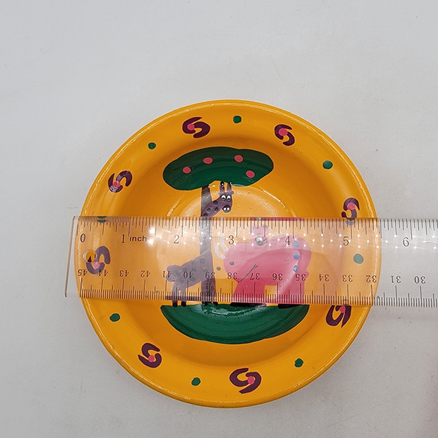 5 Pc Lumela South Africa Safari Enamelware Child's Dishes Set