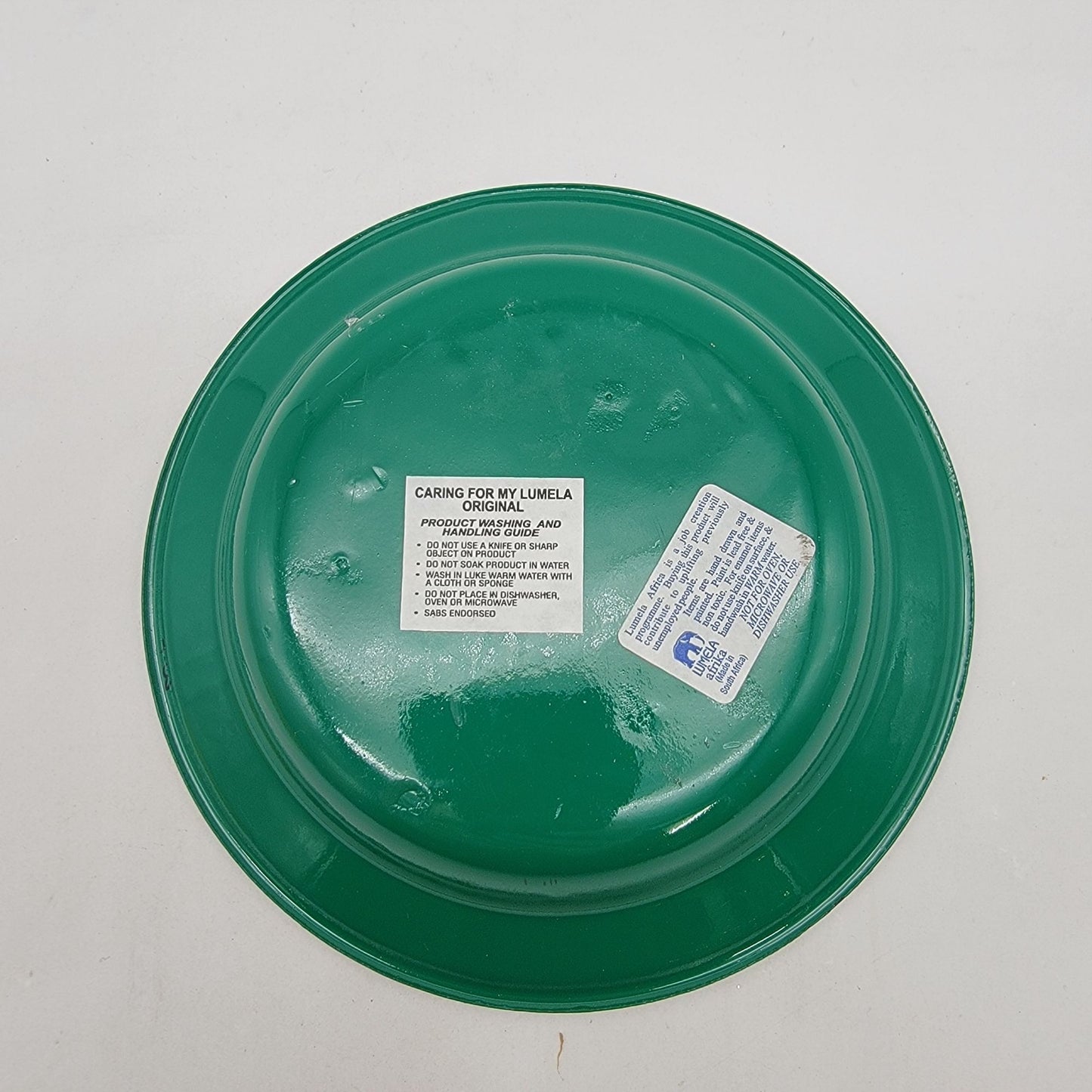 5 Pc Lumela South Africa Safari Enamelware Child's Dishes Set