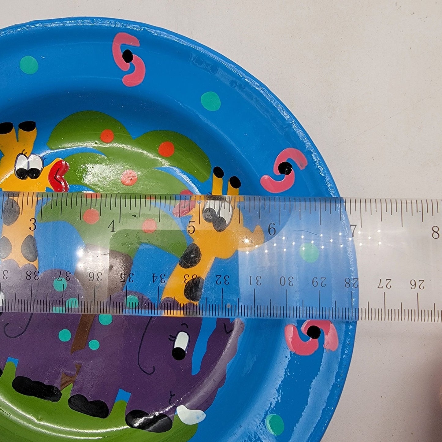 5 Pc Lumela South Africa Safari Enamelware Child's Dishes Set