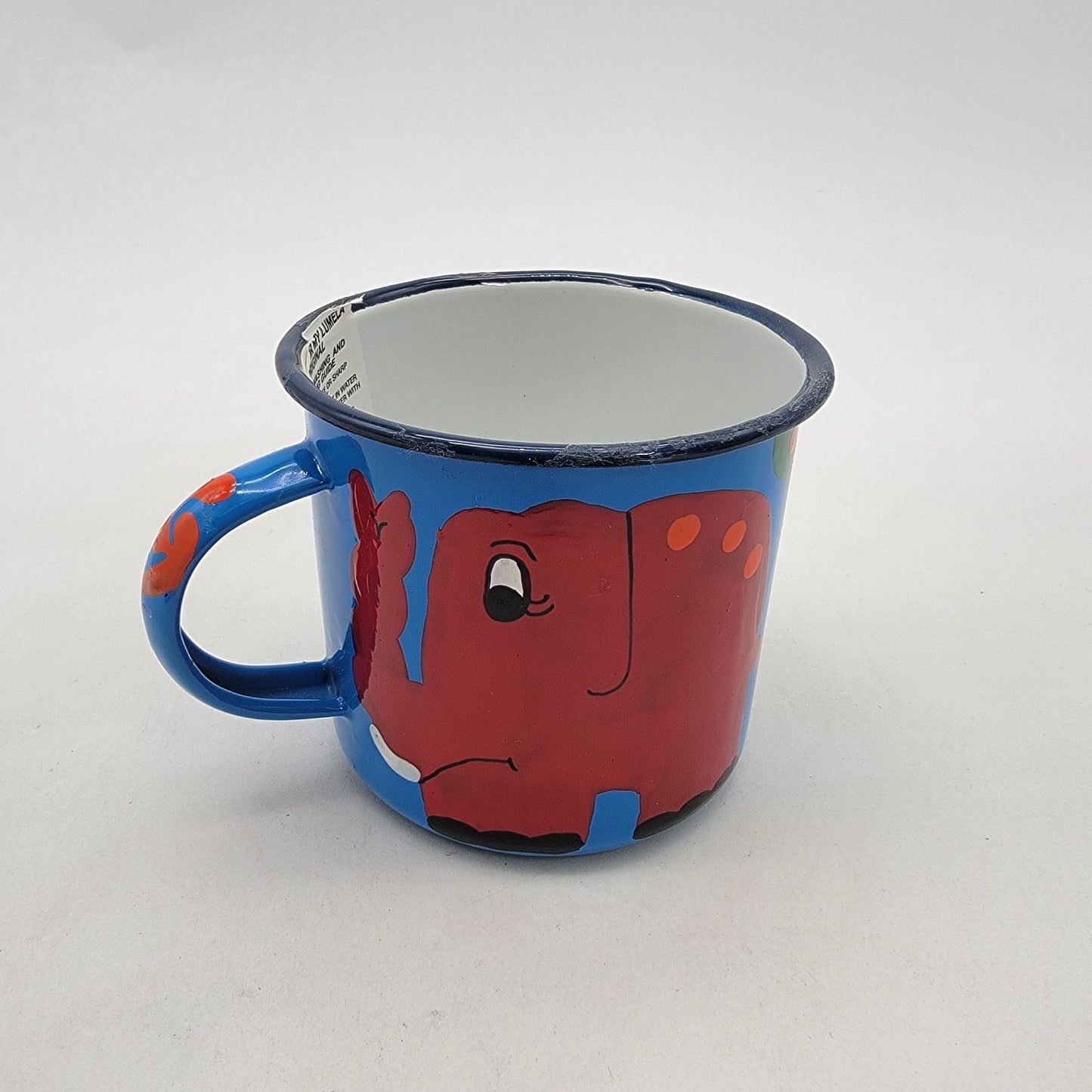 5 Pc Lumela South Africa Safari Enamelware Child's Dishes Set