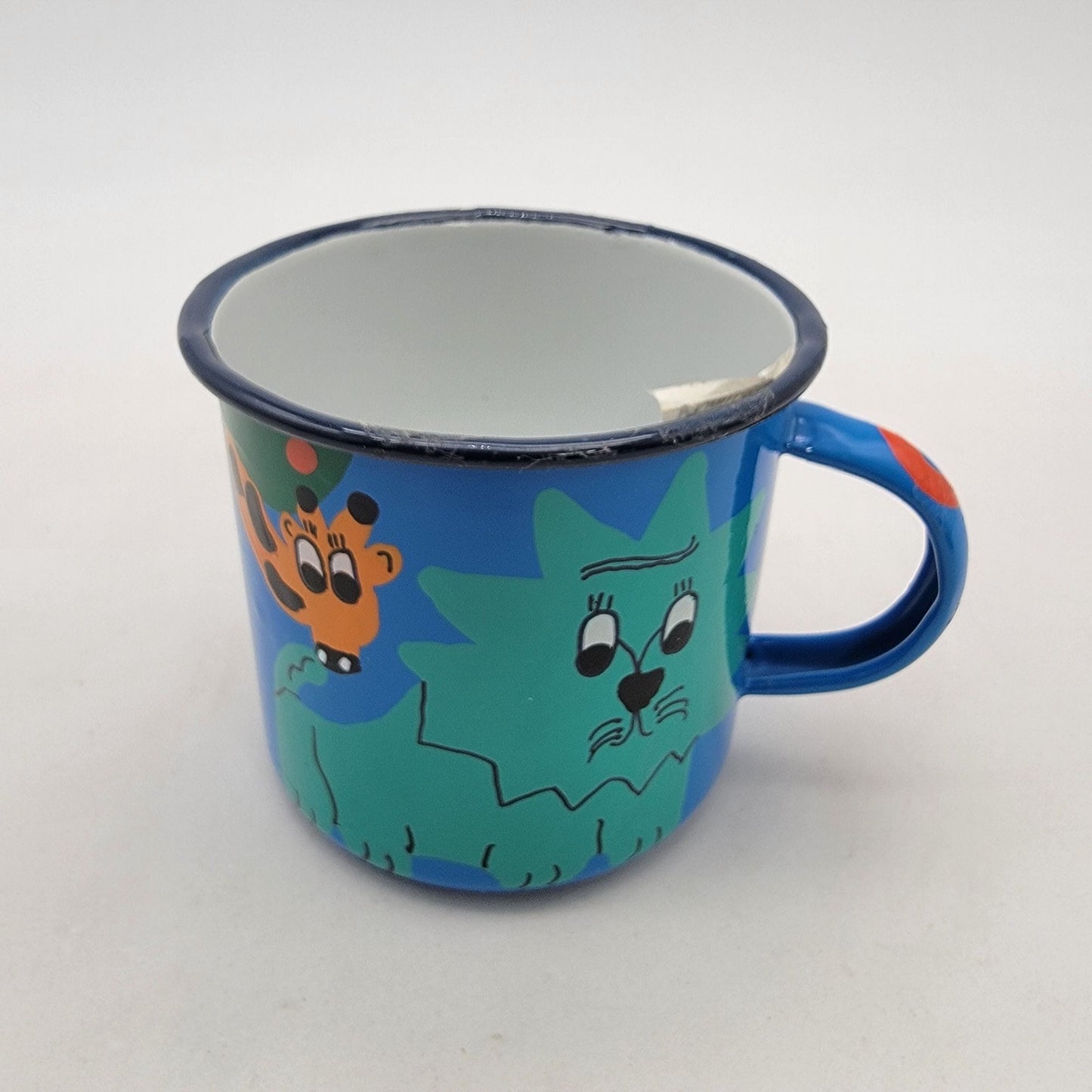 5 Pc Lumela South Africa Safari Enamelware Child's Dishes Set