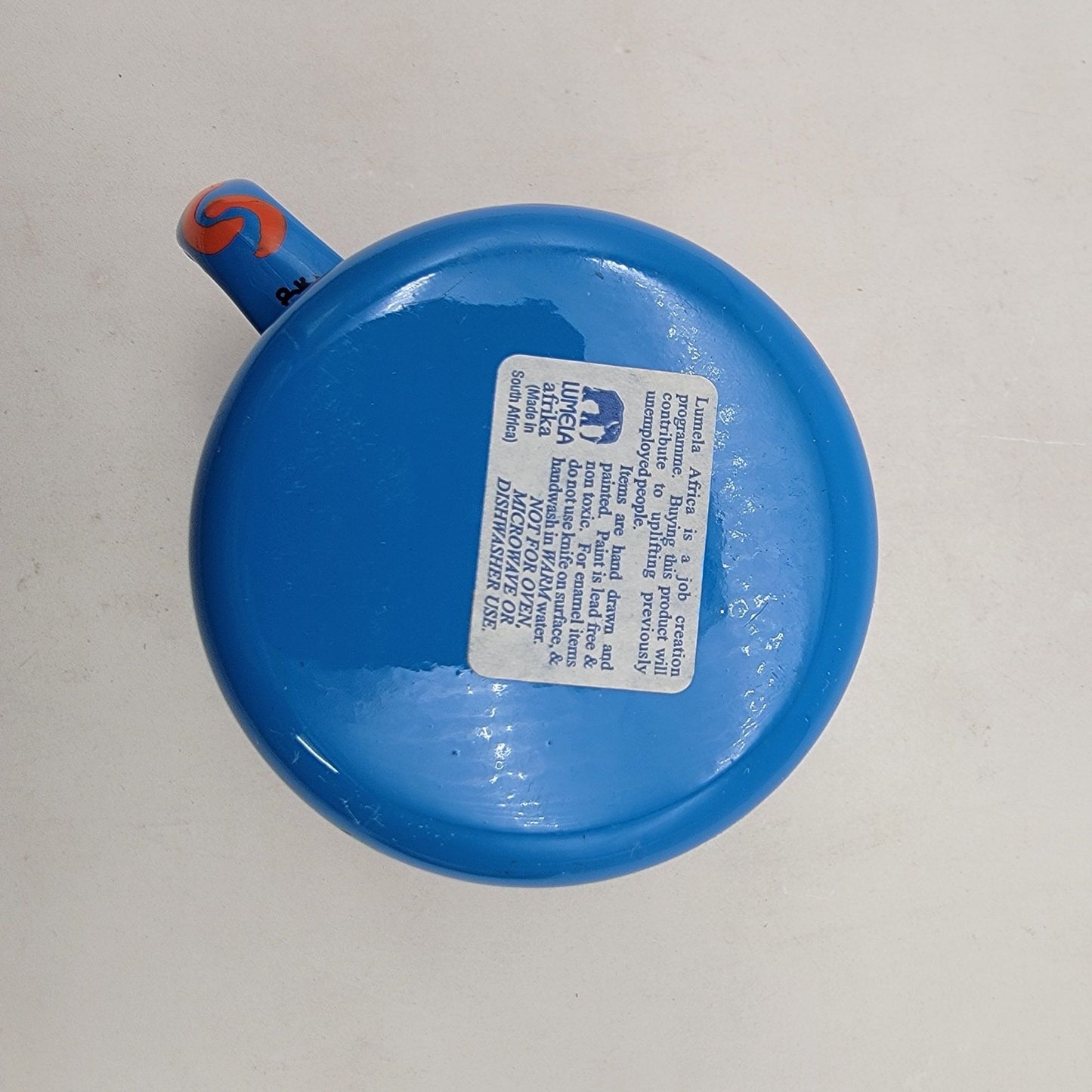 5 Pc Lumela South Africa Safari Enamelware Child's Dishes Set