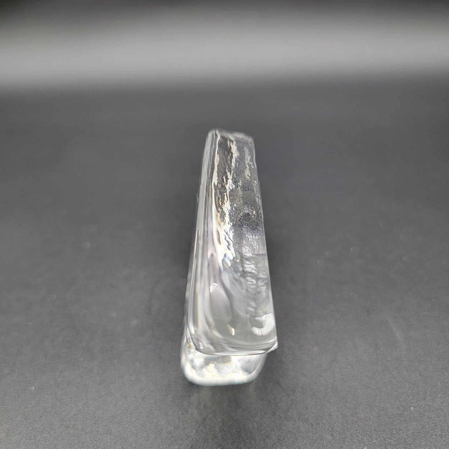 Matts Jonasson Maleras Signed Full Lead Crystal Running Horse Paperweight MJ Sweden 3715