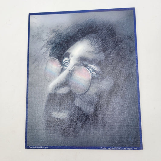 "Garcia" Male Portrait Giclee Print Canvas Mounted On Claybord Signed By John A. Wood 2004