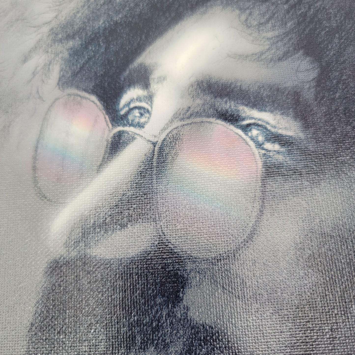 "Garcia" Male Portrait Giclee Print Canvas Mounted On Claybord Signed By John A. Wood 2004