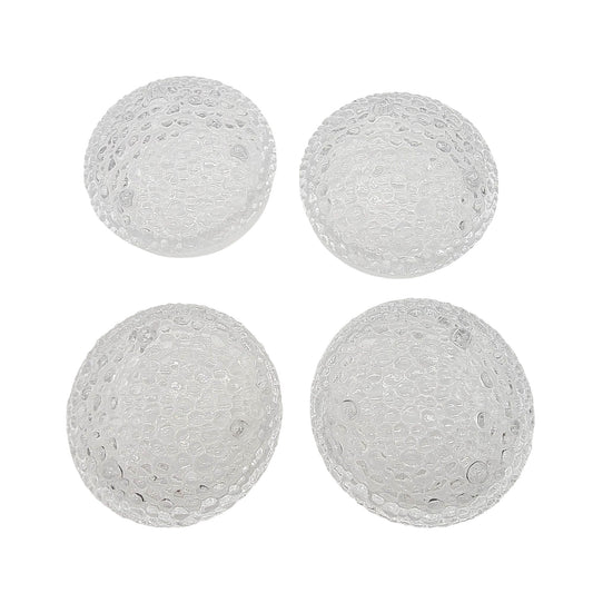 Tapio Wirkkala Iittala Ultima Thule Ice Glass Dessert Bowls Set Of 4