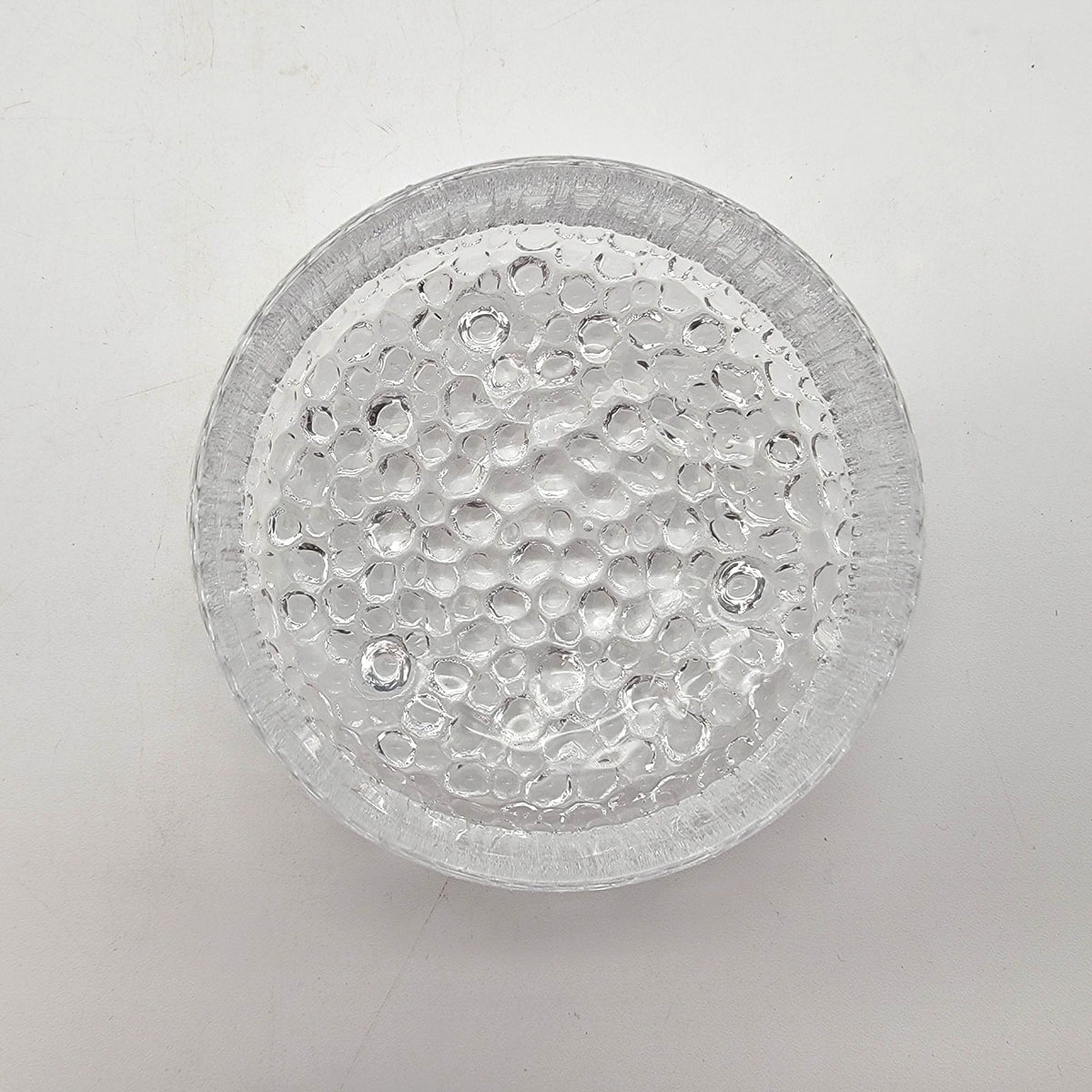 Tapio Wirkkala Iittala Ultima Thule Ice Glass Dessert Bowls Set Of 4