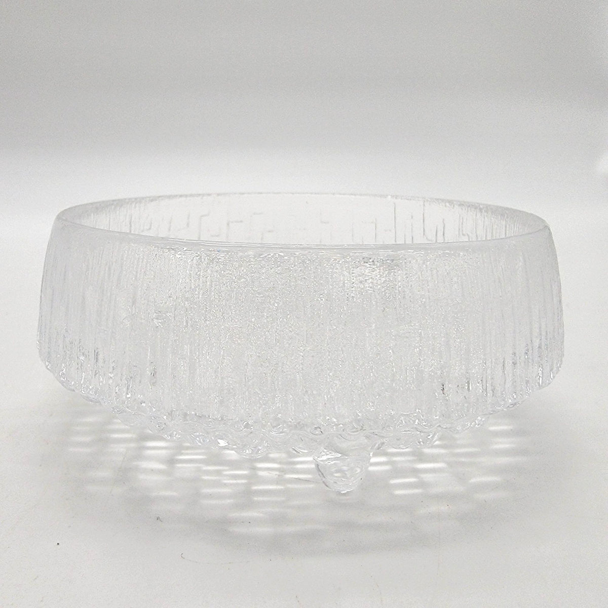 Tapio Wirkkala Iittala Ultima Thule Ice Glass Dessert Bowls Set Of 4