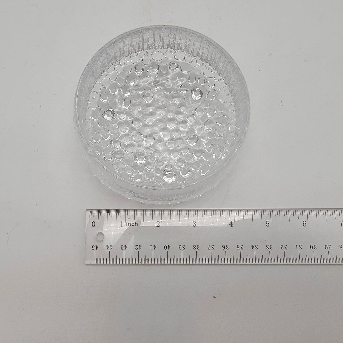Tapio Wirkkala Iittala Ultima Thule Ice Glass Dessert Bowls Set Of 4