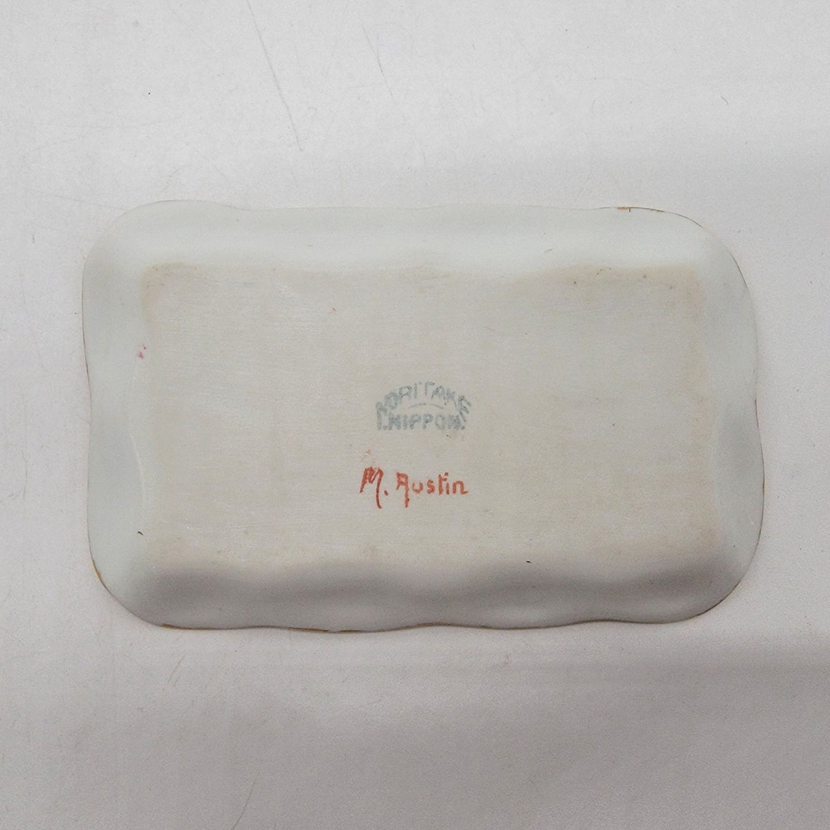 Antique Noritake Nippon Porcelain Floral Dish