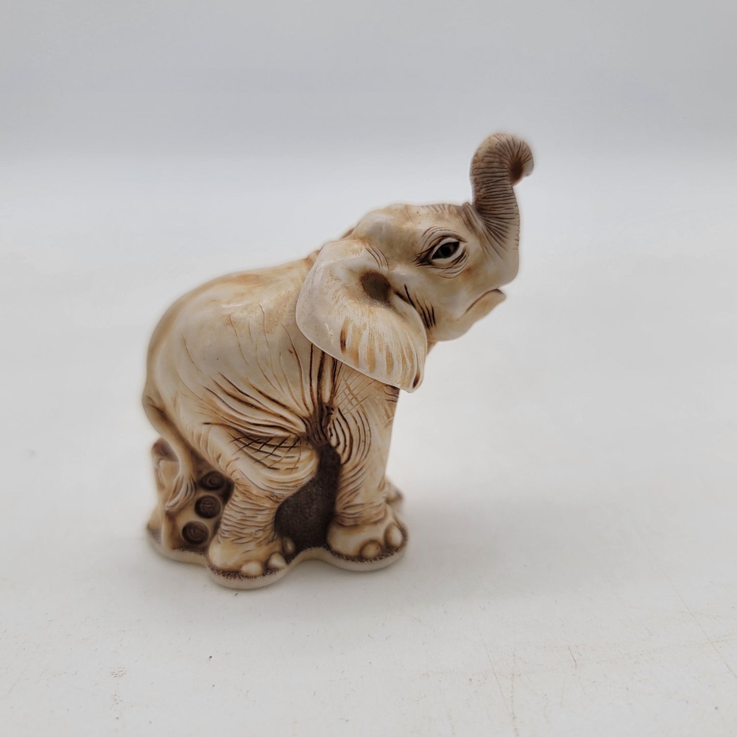 Vintage 1999 Harmony Kingdom Elephant Trunk Up