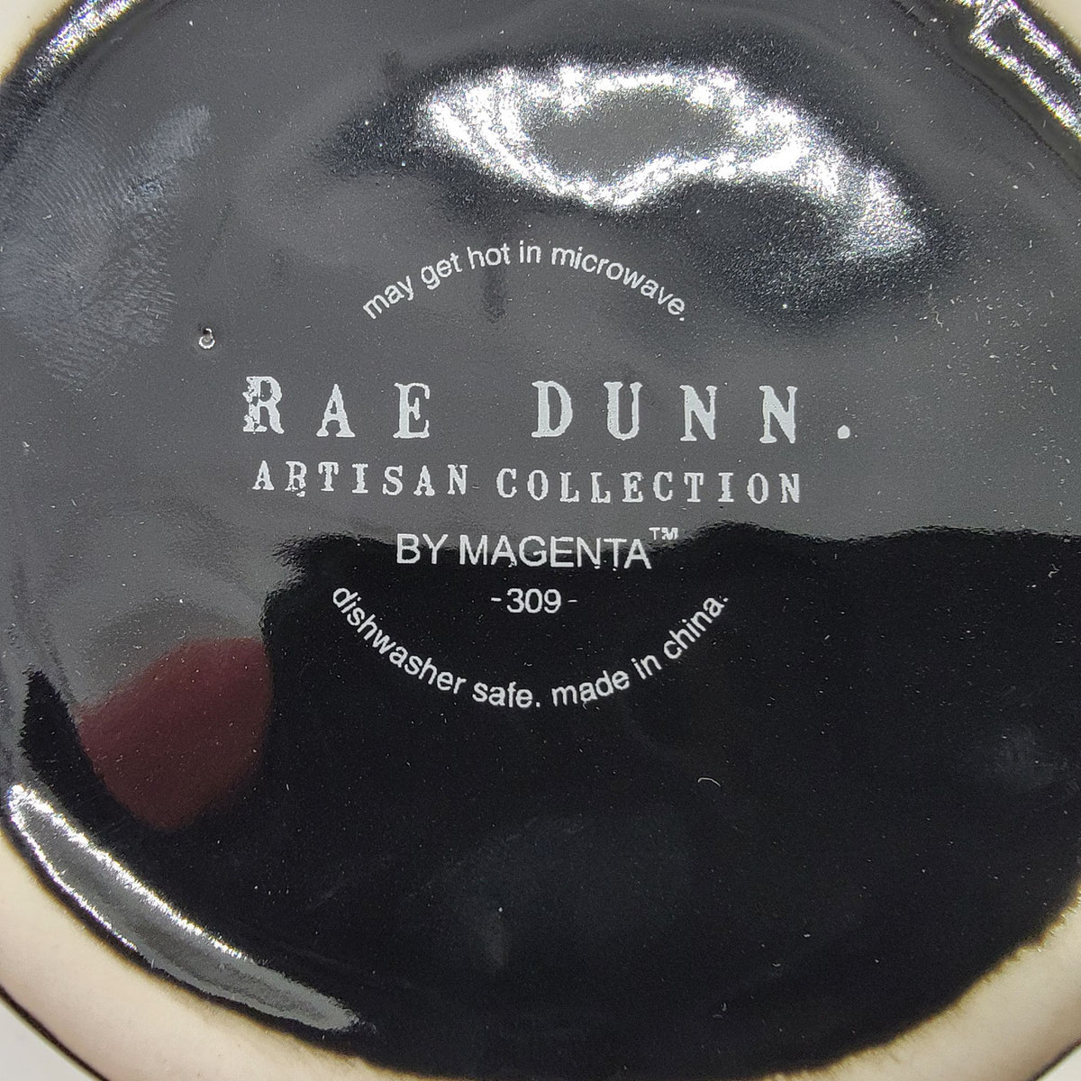 Rae Dunn Spooky Halloween Black Mug With Ghost Topper