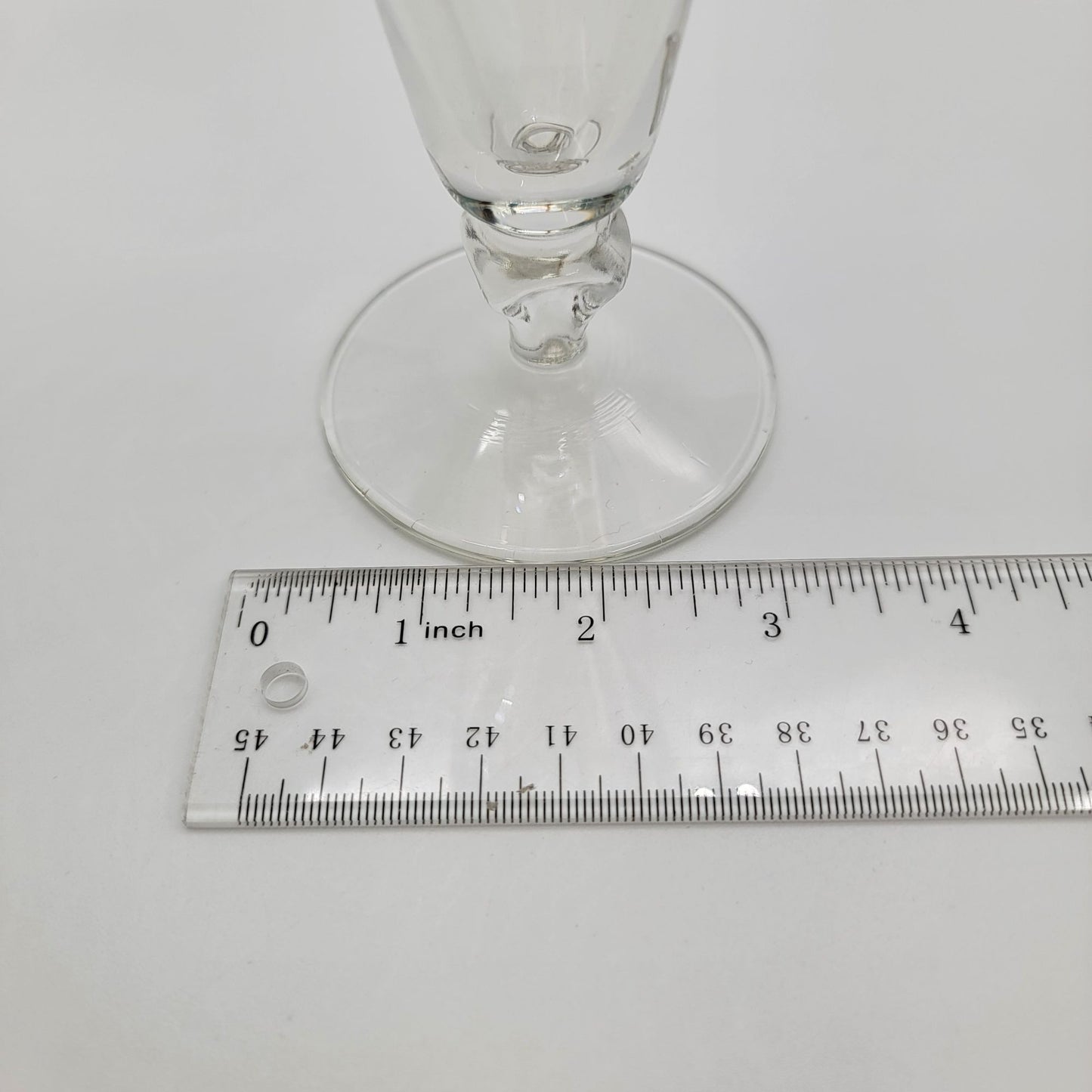 Set of 4 Mid-Century Modern Libbey Staccato Pilsner Glasses Atomic Teal