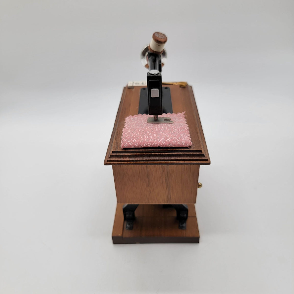 Vintage Miniature Sewing Machine Music Box