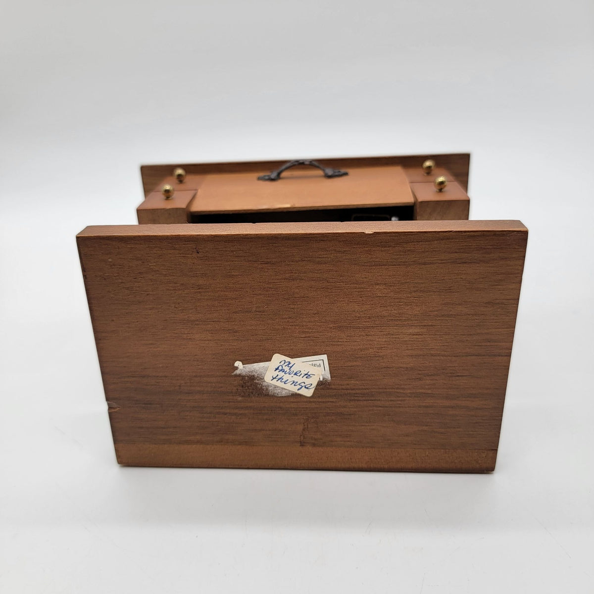 Vintage Miniature Sewing Machine Music Box