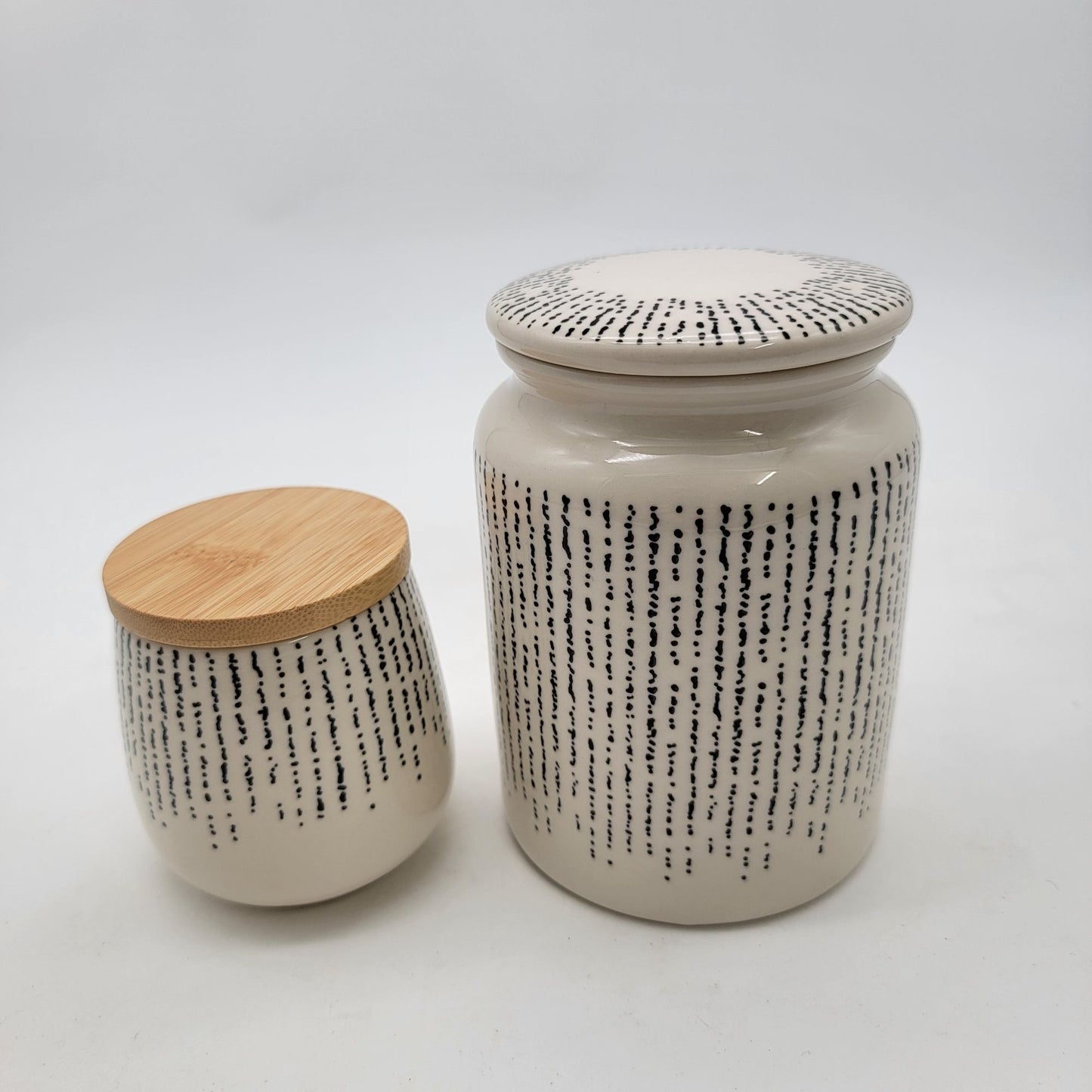 Set Of 2 Thyme & Table Riley Storage Jars With Lids