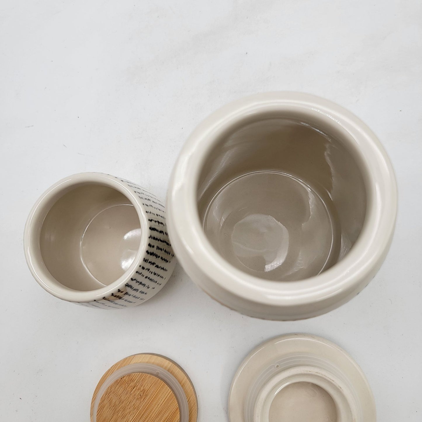 Set Of 2 Thyme & Table Riley Storage Jars With Lids