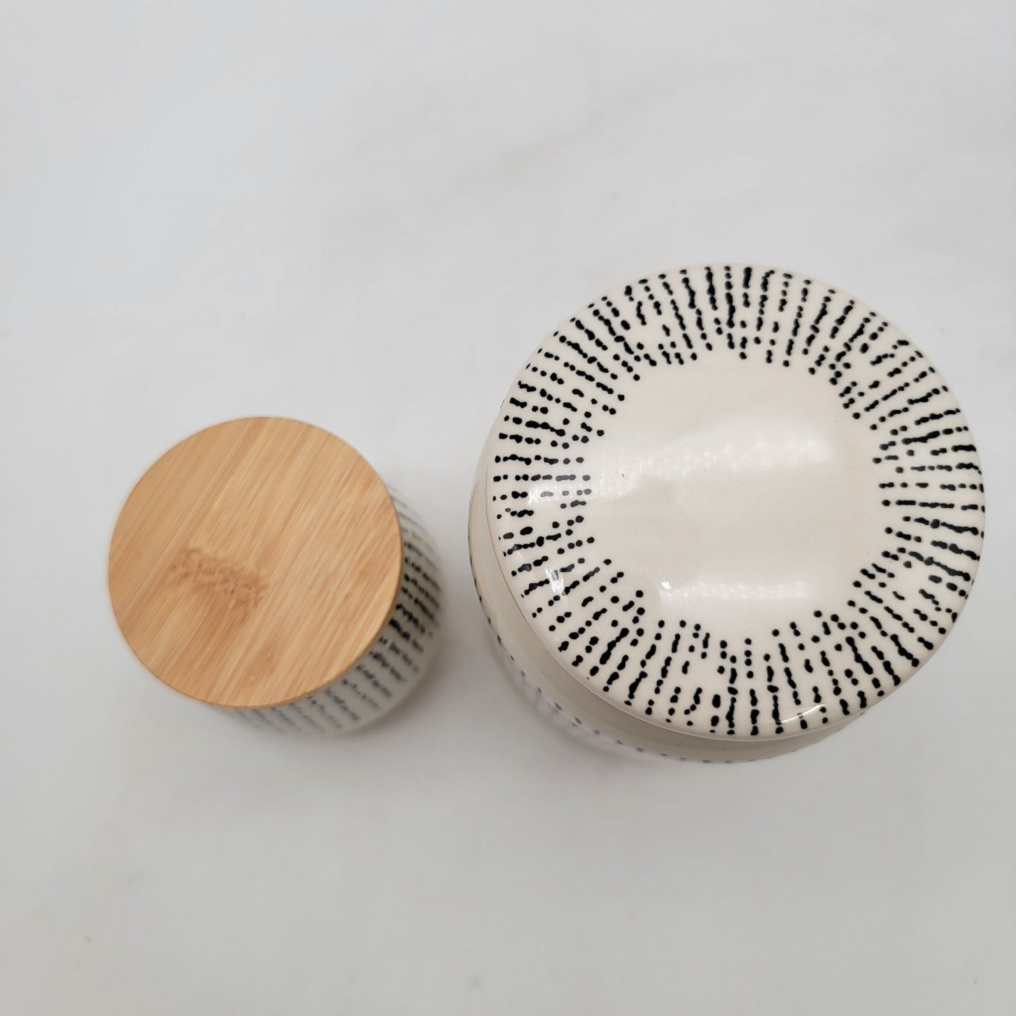 Set Of 2 Thyme & Table Riley Storage Jars With Lids