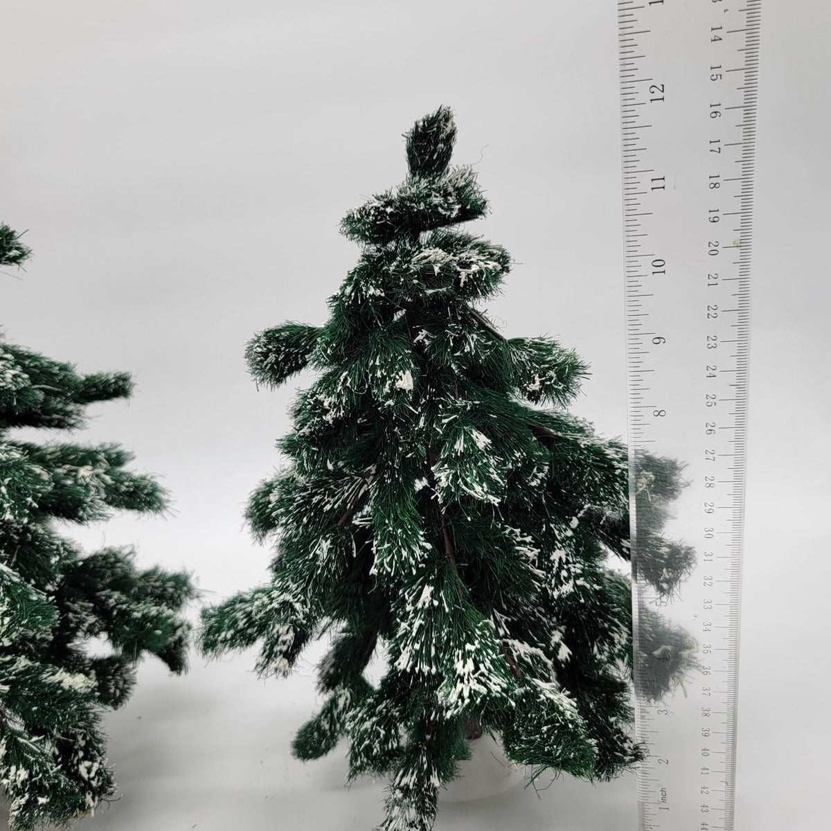 Department 56 Village Large Flocked Green Spruce Trees Set Of 2