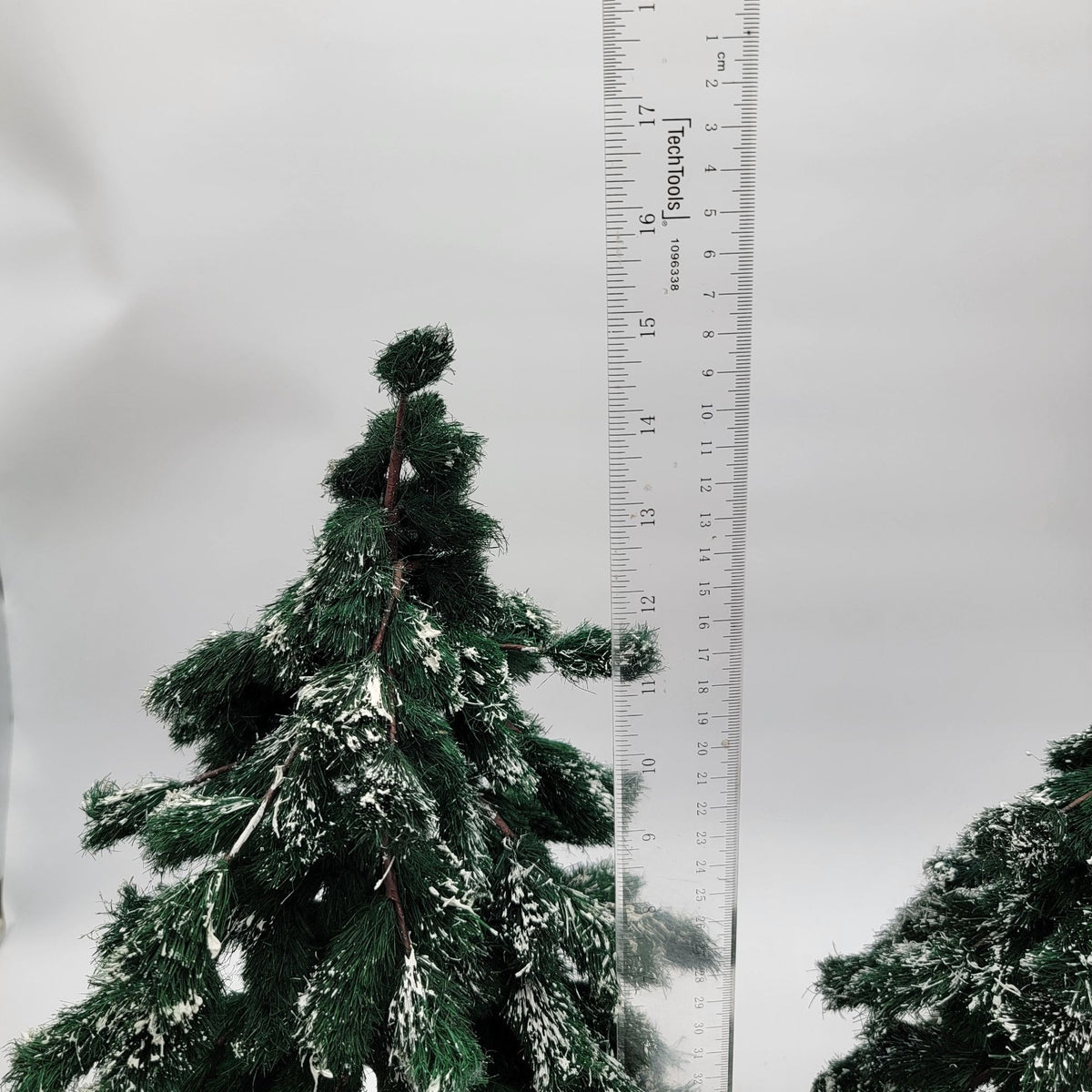 Department 56 Village Large Flocked Green Spruce Trees Set Of 2