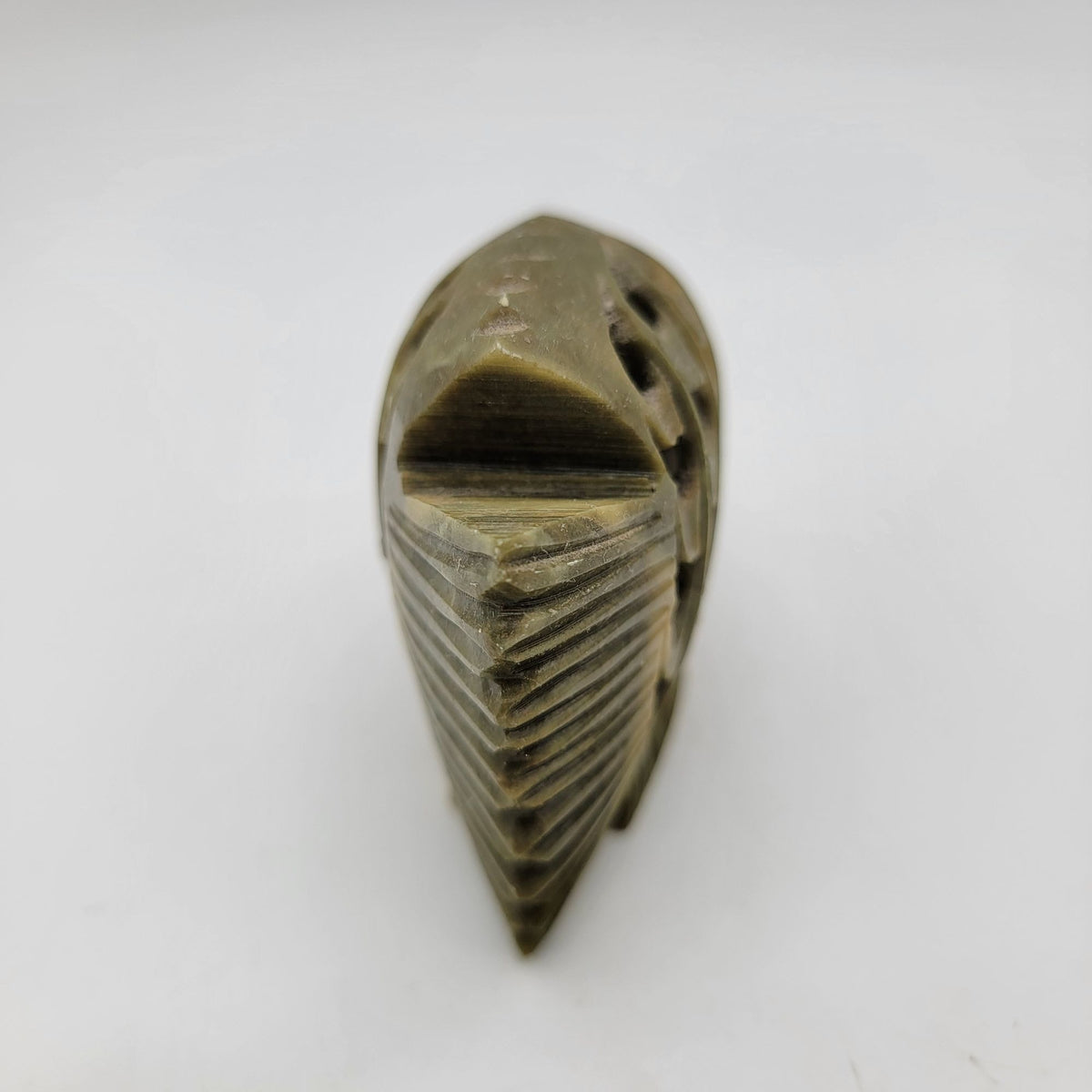 Vintage Jali Carved Soapstone Fish Figurine