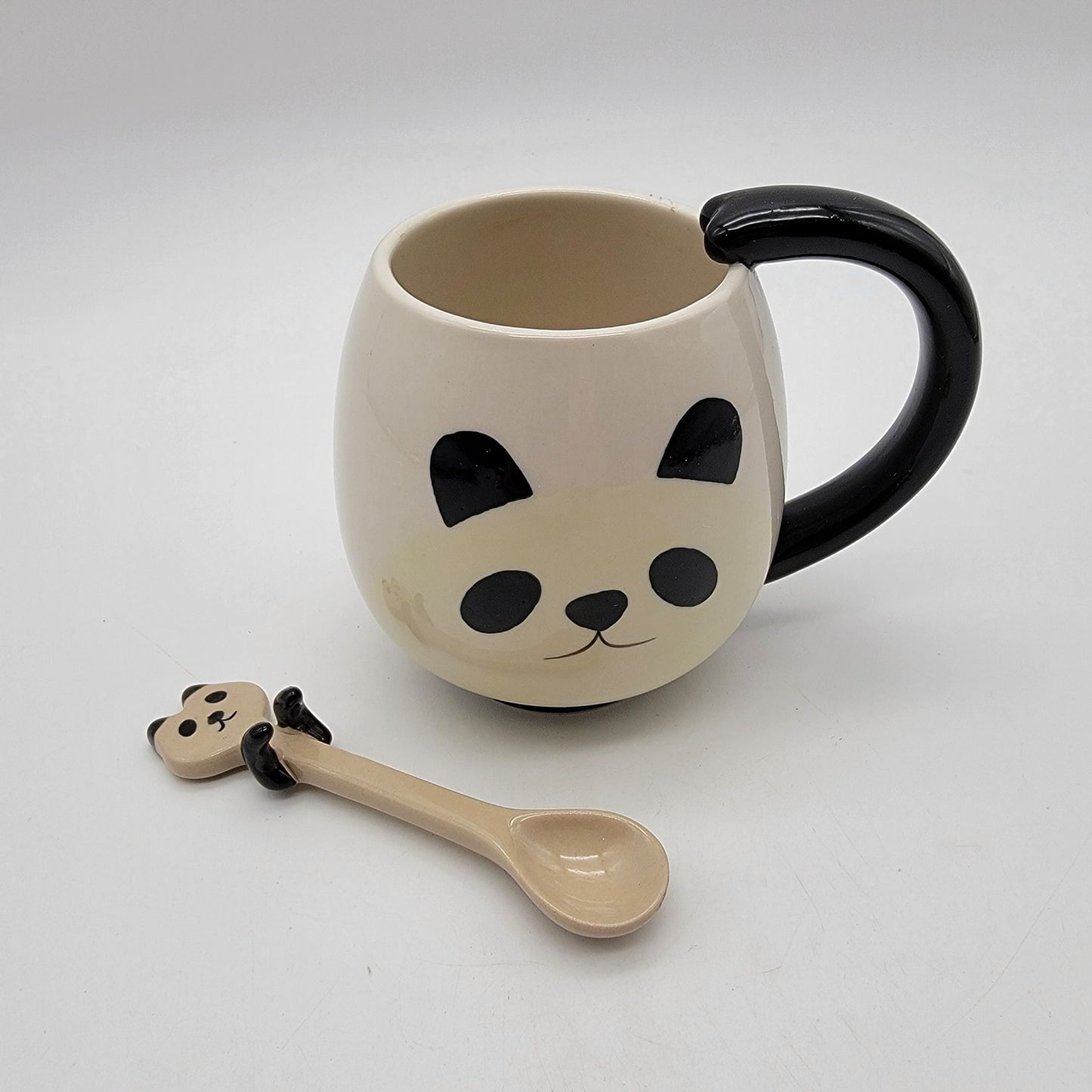 Decole Concombre Panda Mug With Matching Spoon