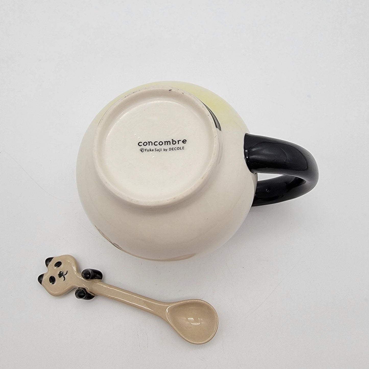 Decole Concombre Panda Mug With Matching Spoon
