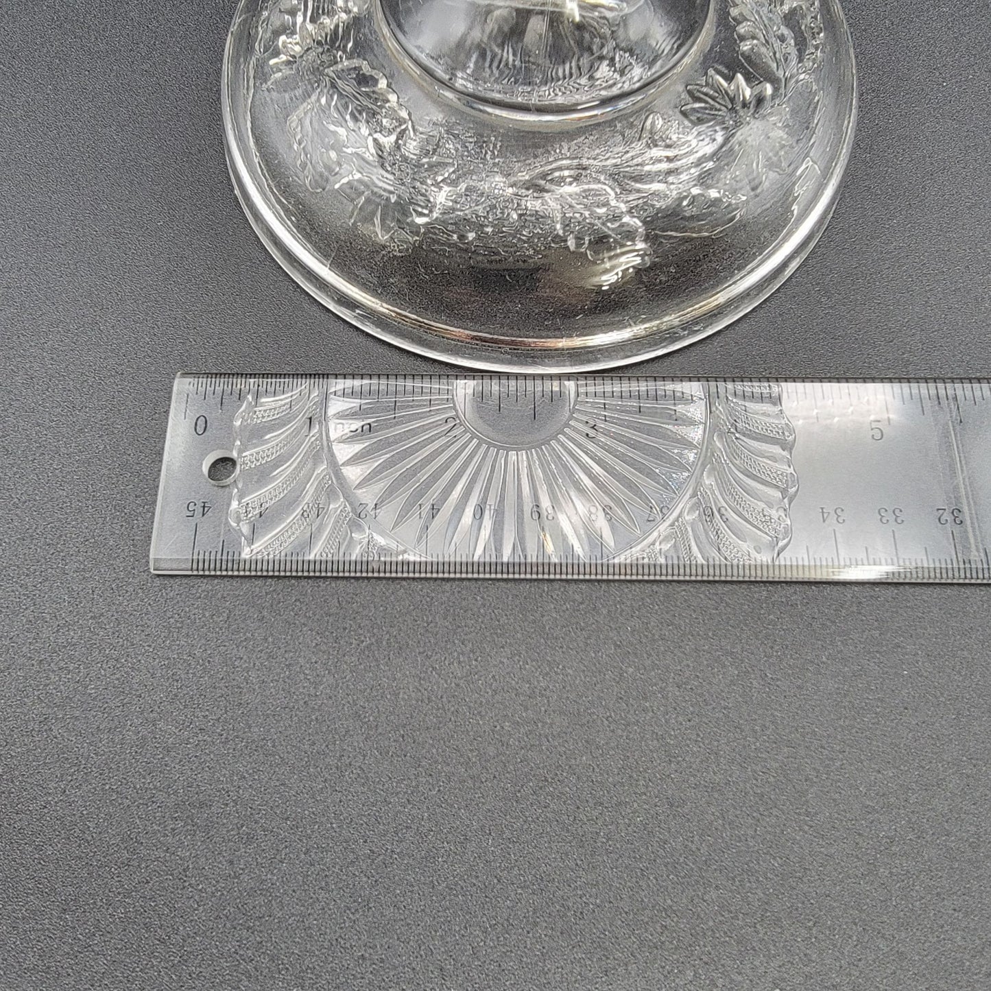 Antique EAPG 1879 Hobbs Brockunier & Co. Tree Of Life With Hand Compote