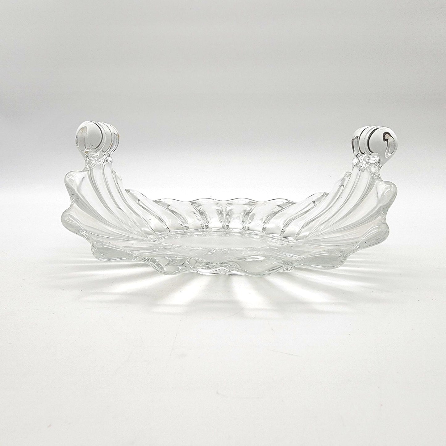 Vintage Heisey Glass Crystolite Bon Bon Candy Dish