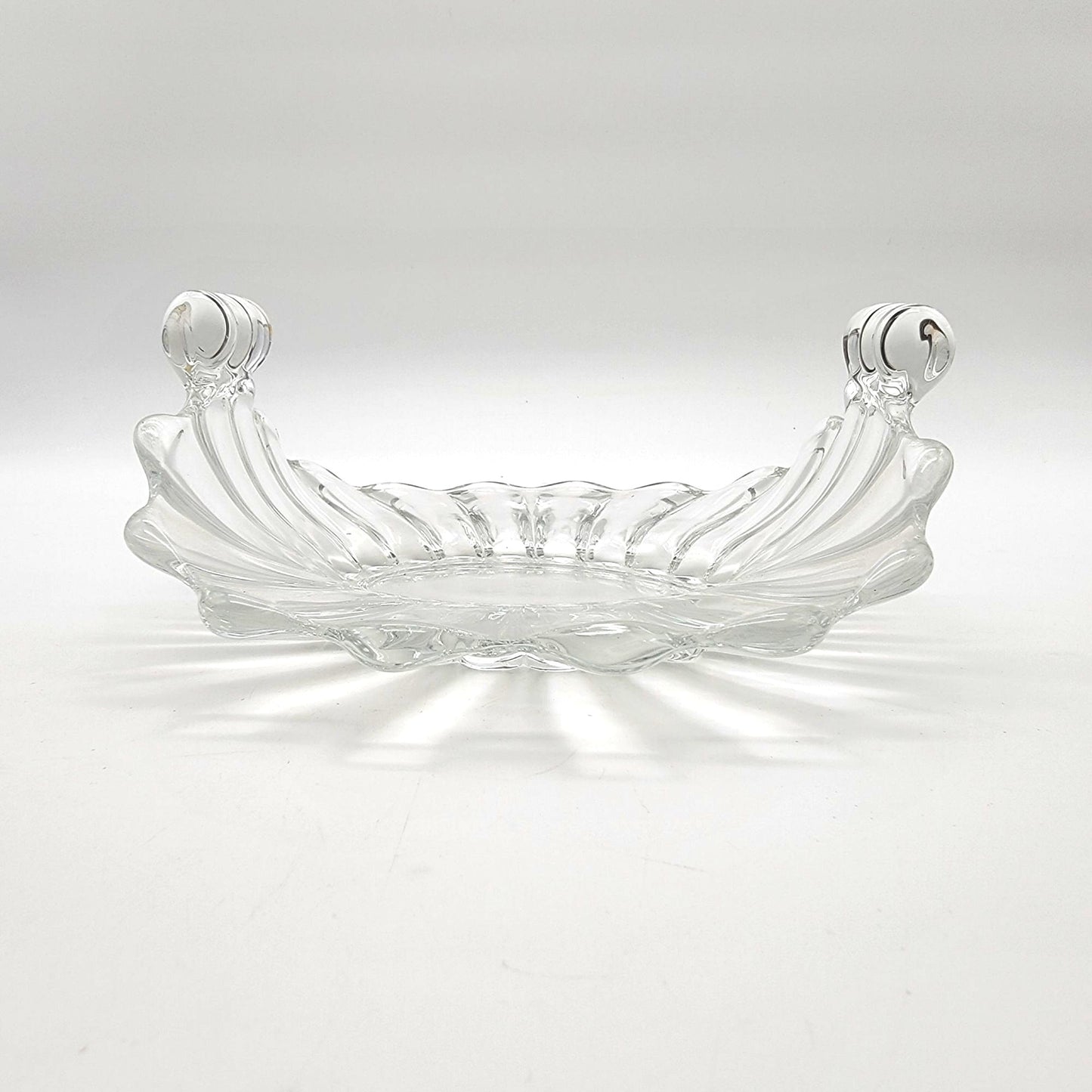 Vintage Heisey Glass Crystolite Bon Bon Candy Dish