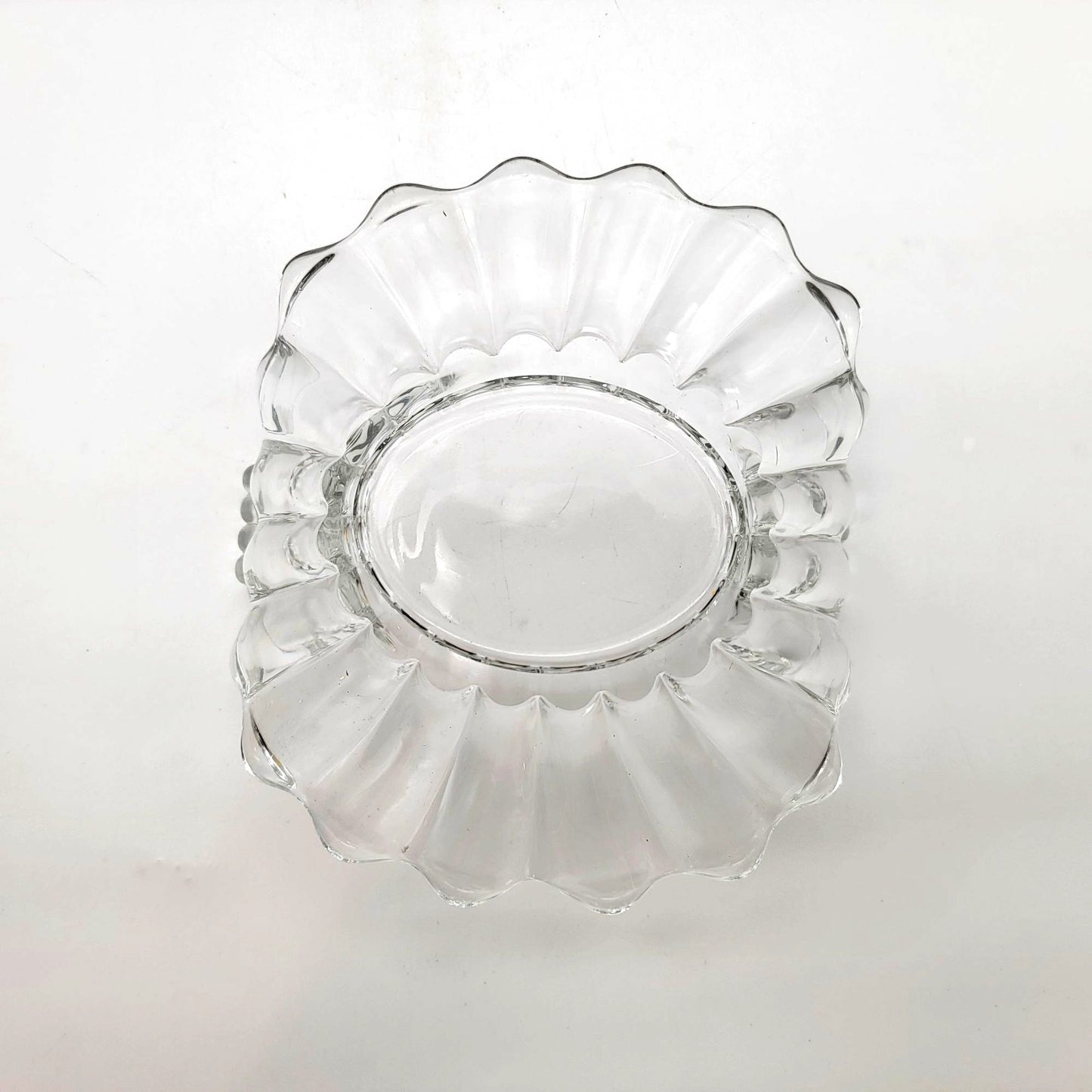 Vintage Heisey Glass Crystolite Bon Bon Candy Dish