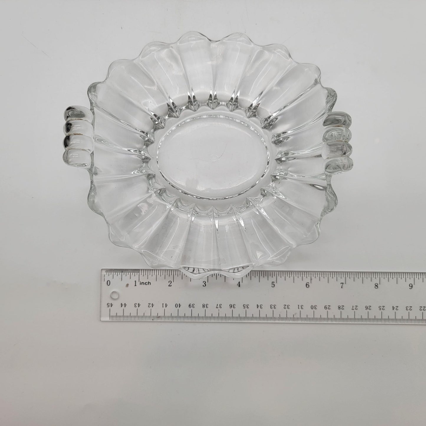 Vintage Heisey Glass Crystolite Bon Bon Candy Dish