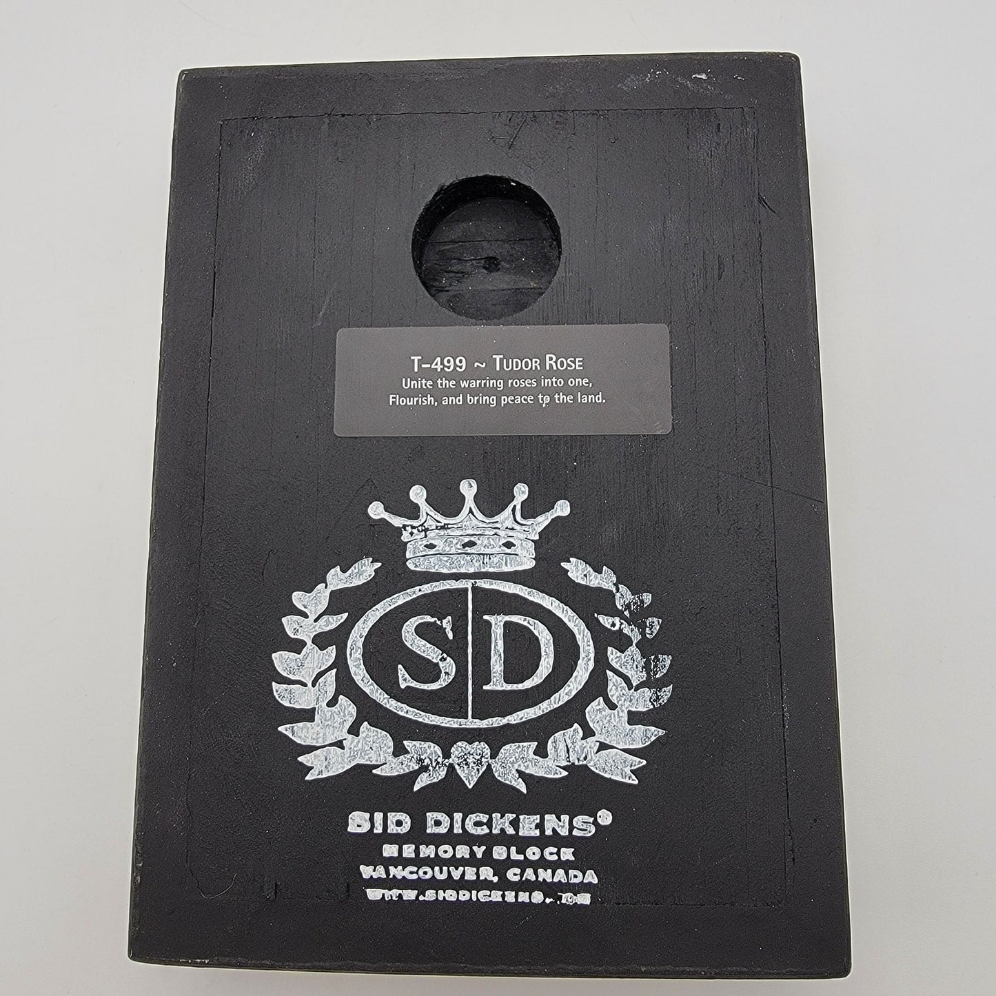 Retired Sid Dickens Memory Block T499 Tudor Rose Retailer Exclusive