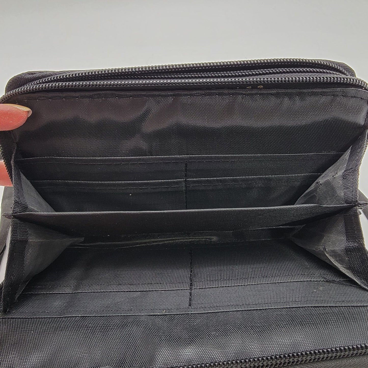 Mexican Embroidered Phone Wallet Crossbody Clutch