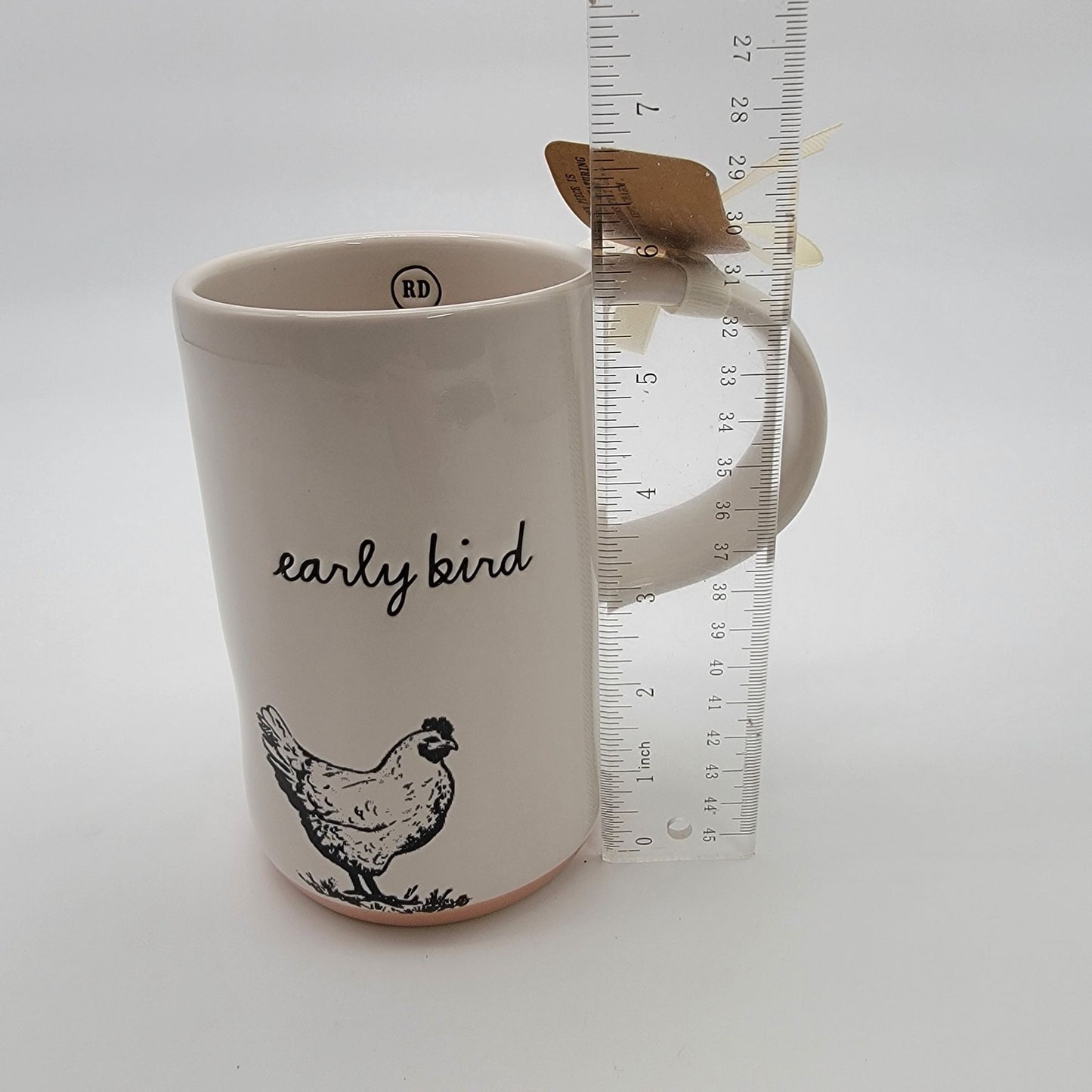 Rae Dunn Early Bird Chicken Mug Artisan Collection  - NEW