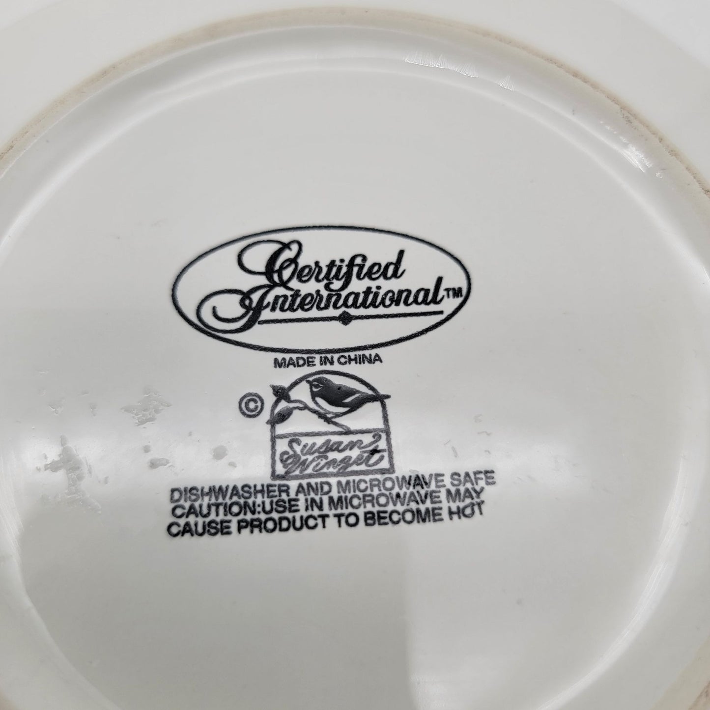 Susan Winget Coastal Birds Dessert Plates Set Of 3