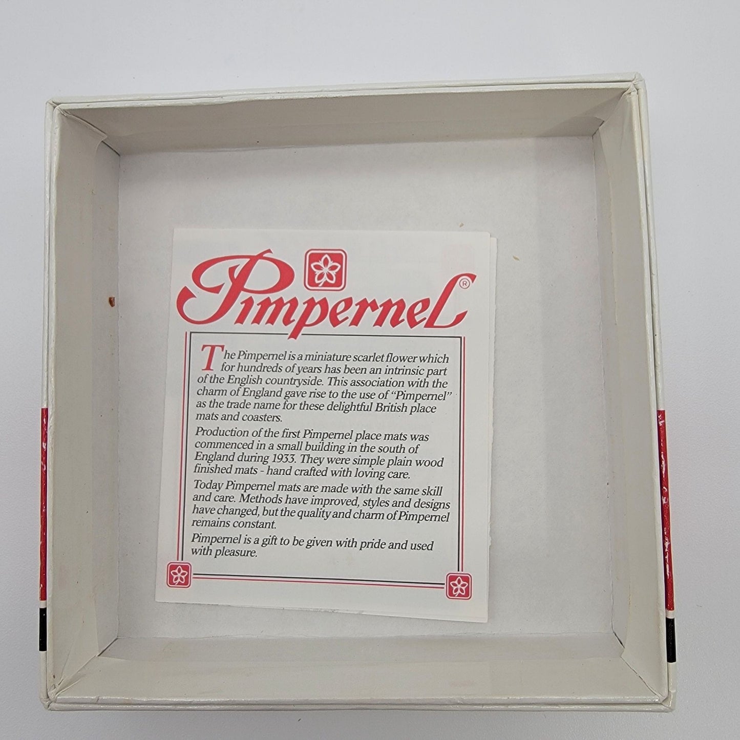 Pimpernel Christmas Cat Coasters Set Of 6 Cork Back