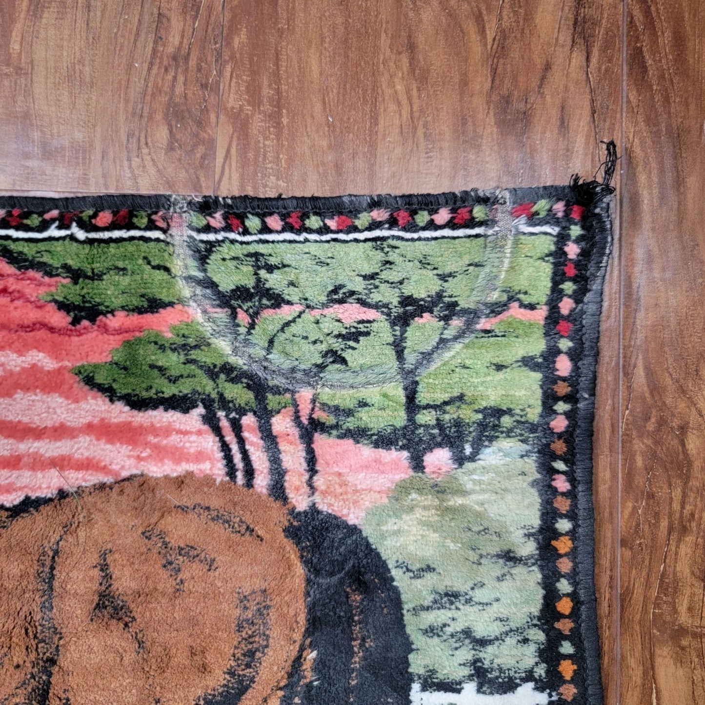 Vintage Horses Velvet Tapestry Wall Art