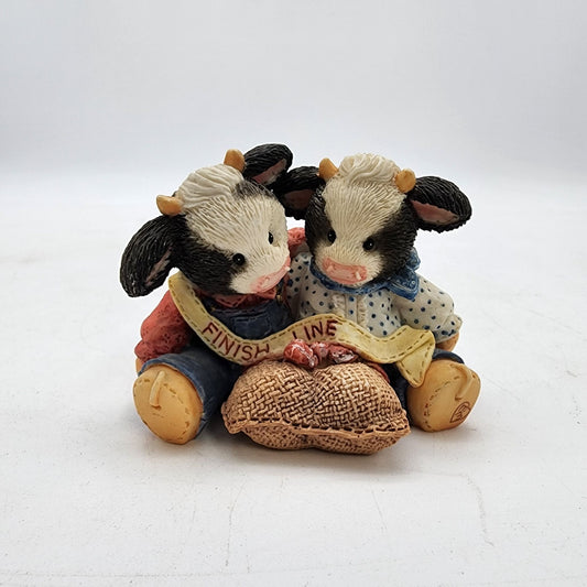 Enesco Mary's Moo Moos "We Make A Great Team" Figurine