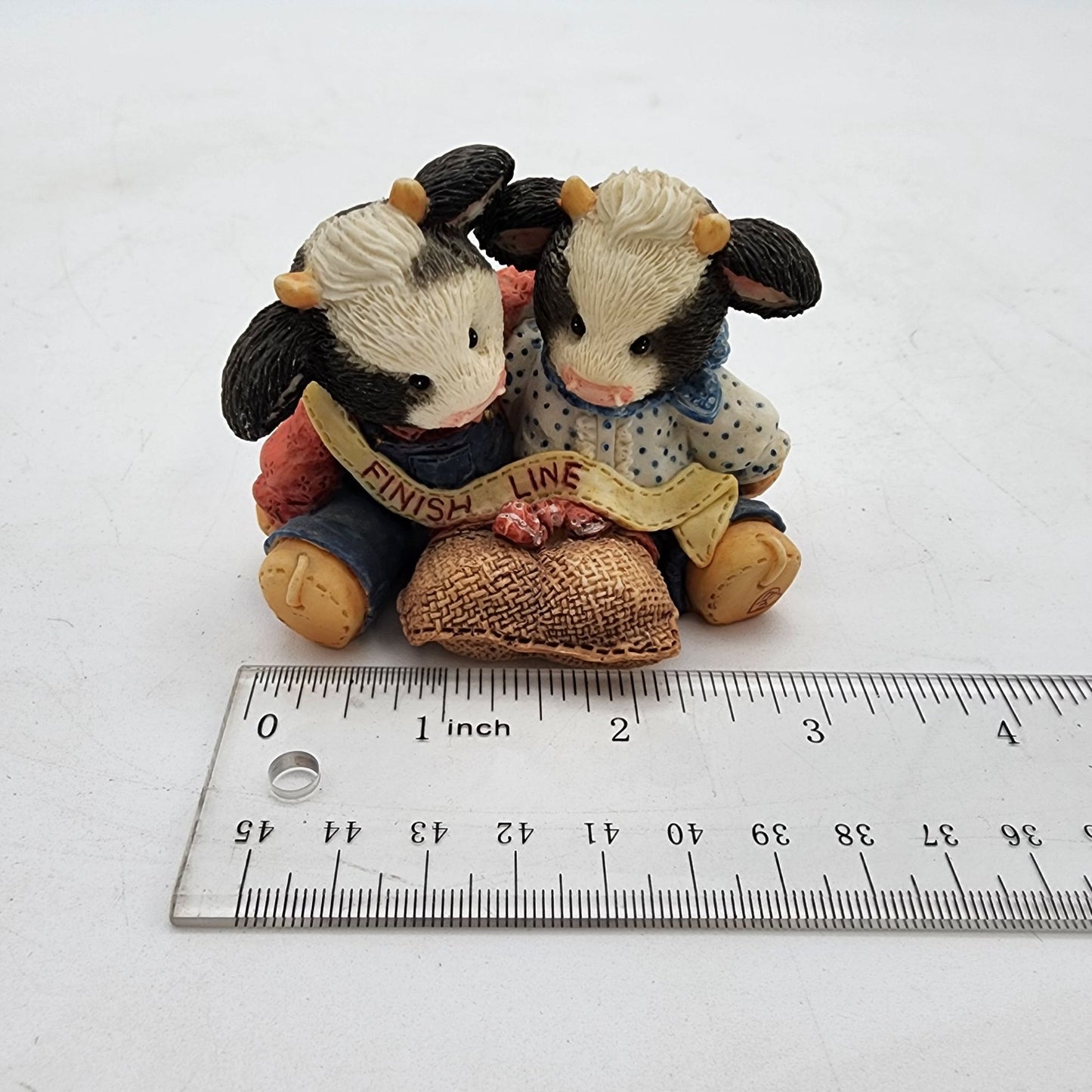 Enesco Mary's Moo Moos "We Make A Great Team" Figurine