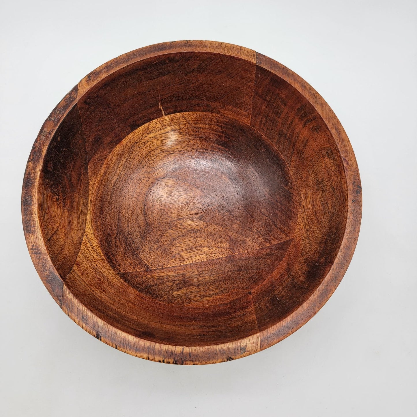 Wood Serving  Bowl Handmade Solid Acacia Wood