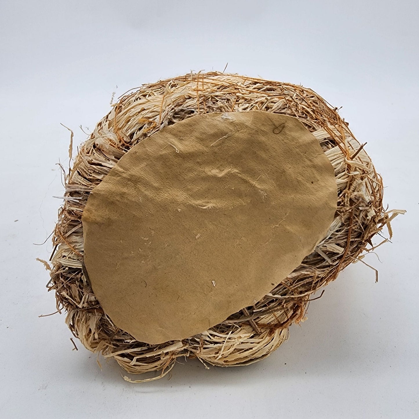 Straw & Raffia Sisal Hen Rustic Farmhouse Decor Chicken