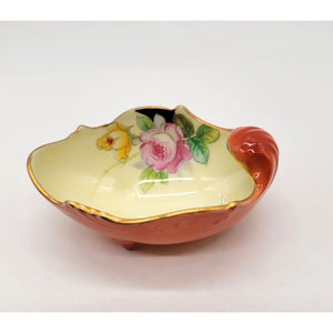 Antique Noritake Handpainted Lusterware Dish