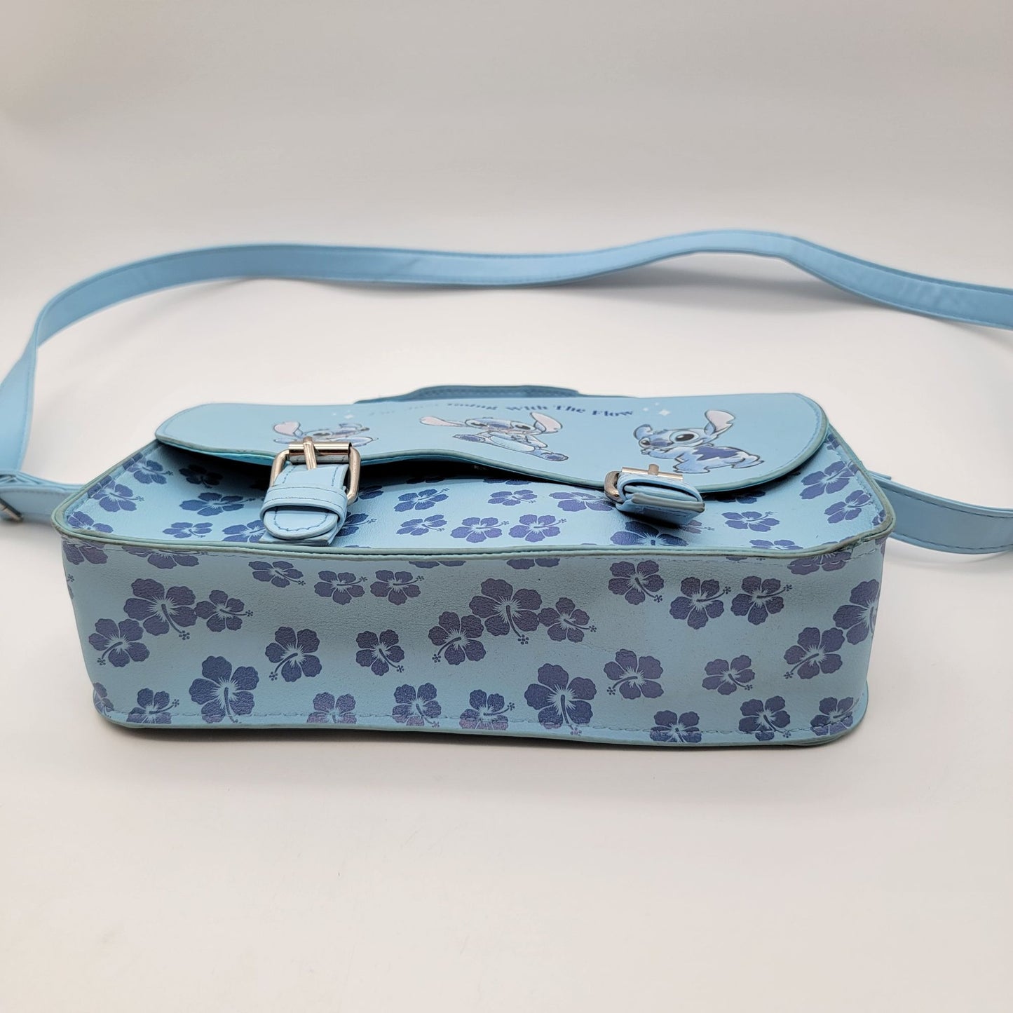 Disney Stitch Im Just Going With The Flow Satchel Crossbody Purse