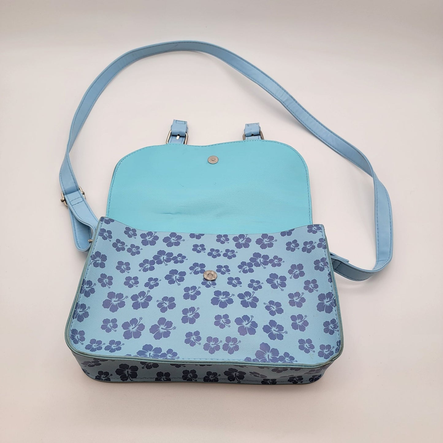 Disney Stitch Im Just Going With The Flow Satchel Crossbody Purse